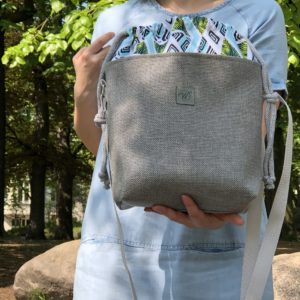 APRIL MINI szara z energią